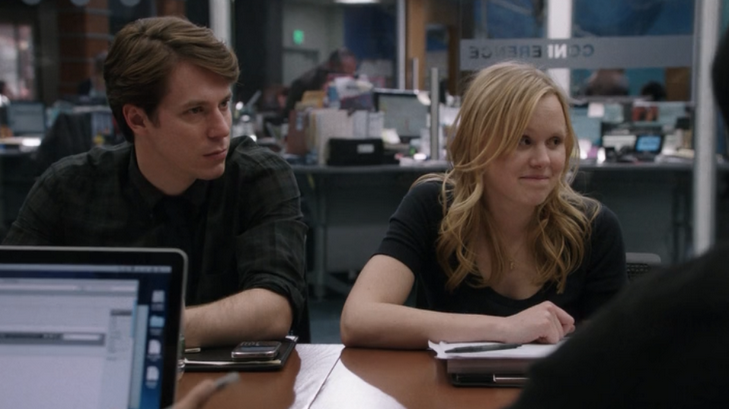 The Newsroom Season 3 Spoilers New Love Triangle Forming With Jim And Maggie In The Final