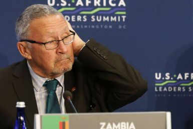 Zambia's acting President Guy Scott
