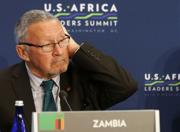 Zambia's acting President Guy Scott