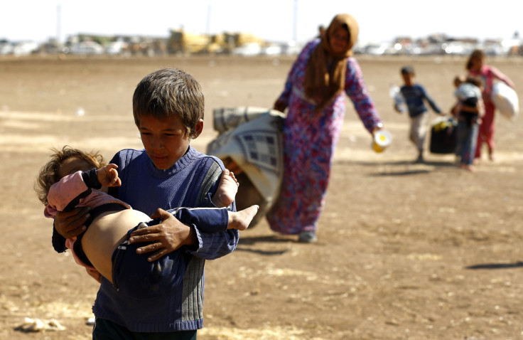 kurdish child refugee