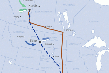Keystone XL Pipeline Map