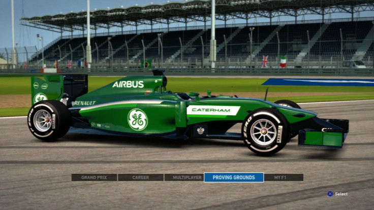 F1 2014 new car