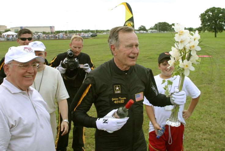 Bush skydive