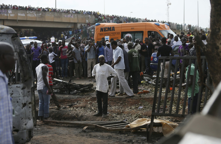 blast at a bus terminal in Abuja