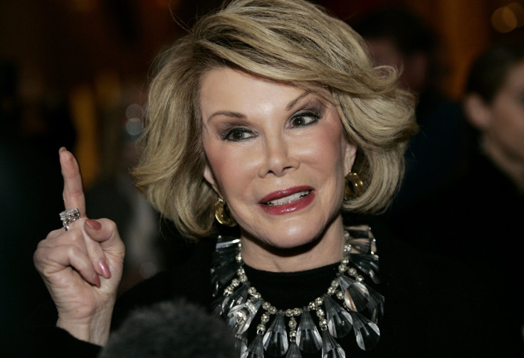 Comedian Joan Rivers