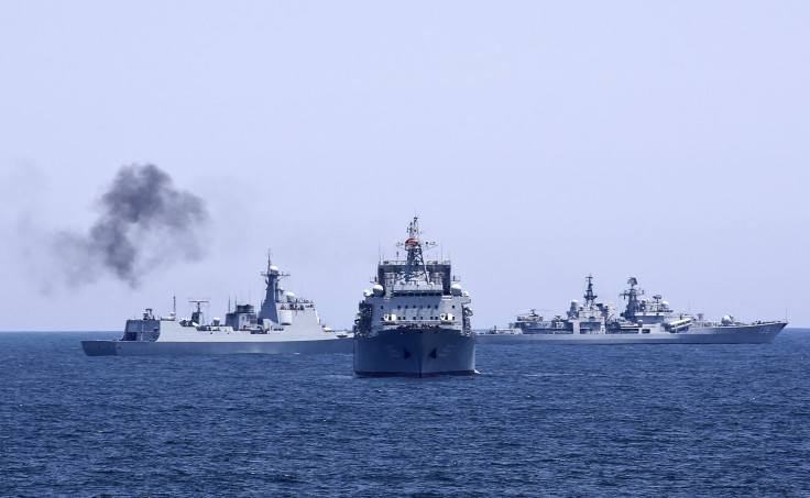 Russian warships in the Mediterranean  