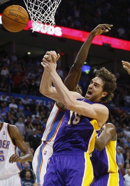 Pau Gasol had a solid performance against the Thunder