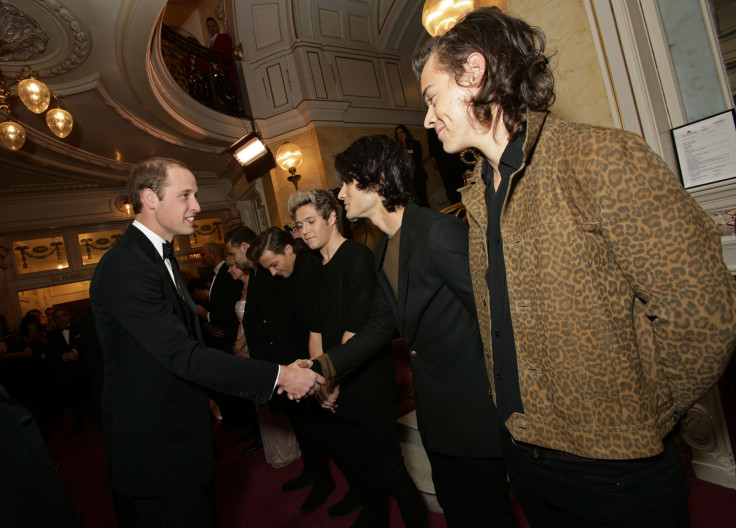 Prince William, One Direction