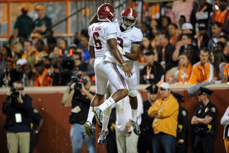 Blake Sims Amari Cooper Alabama 2014