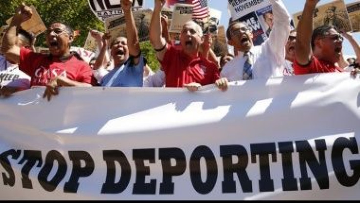 Anti-deportations protest