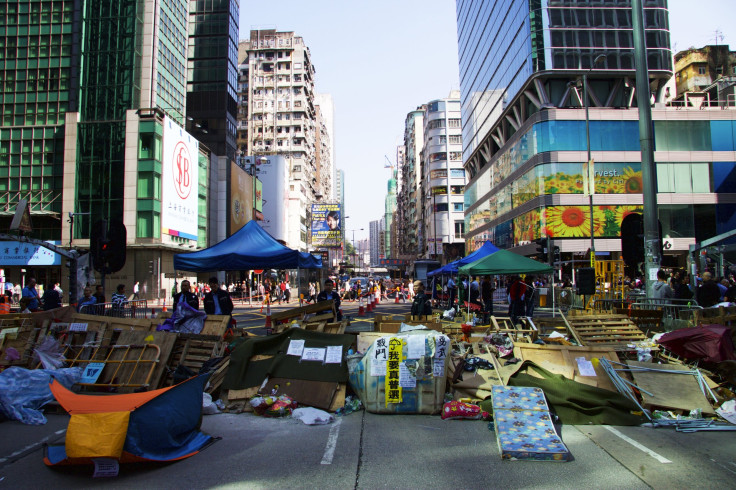Hong Kong protests Mong Kok