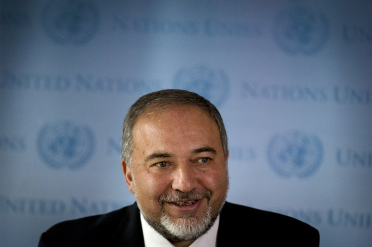 Israel's Foreign Minister Avigdor Lieberman