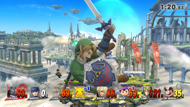 Smash Wii U Link