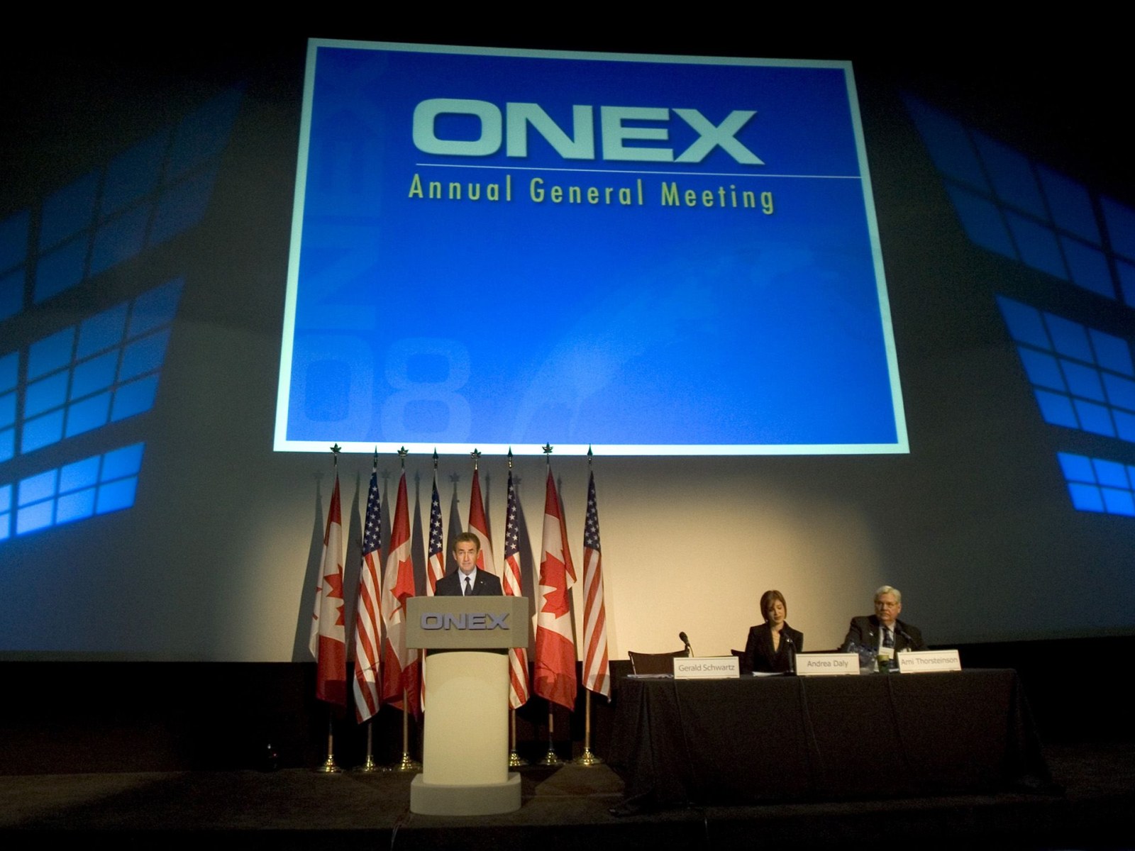 Onex Corporation Logo Onex Agrees To Acquire Gluskin Sheff | Business