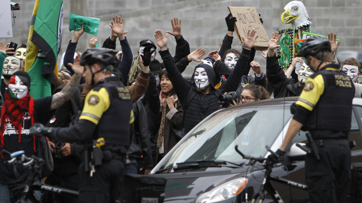 Anonymous with Police