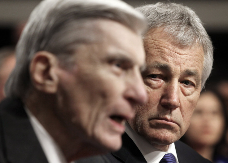 John Warner, Chuck Hagel