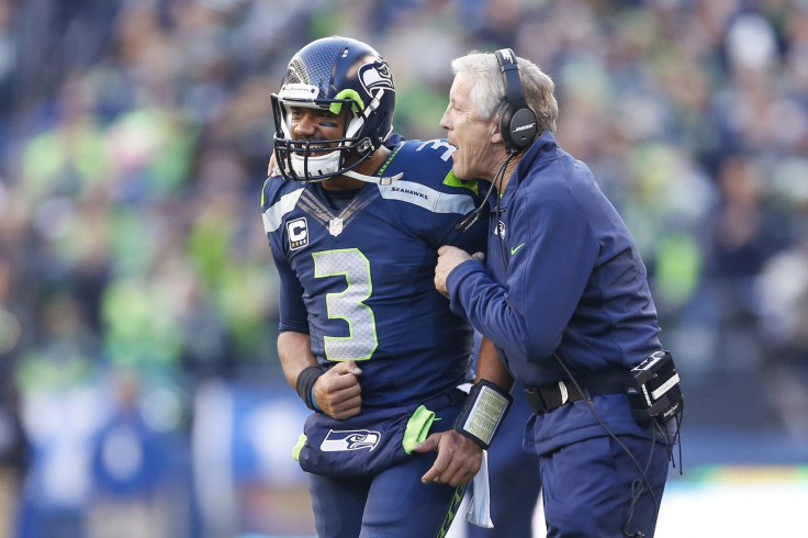 russell wilson pete carroll 