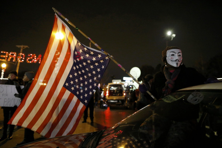 Ferguson protester