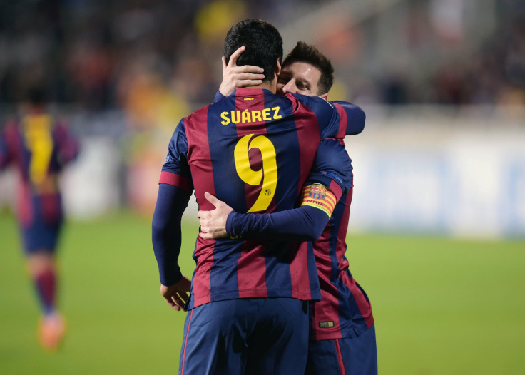 Lionel Messi, Luis Suarez