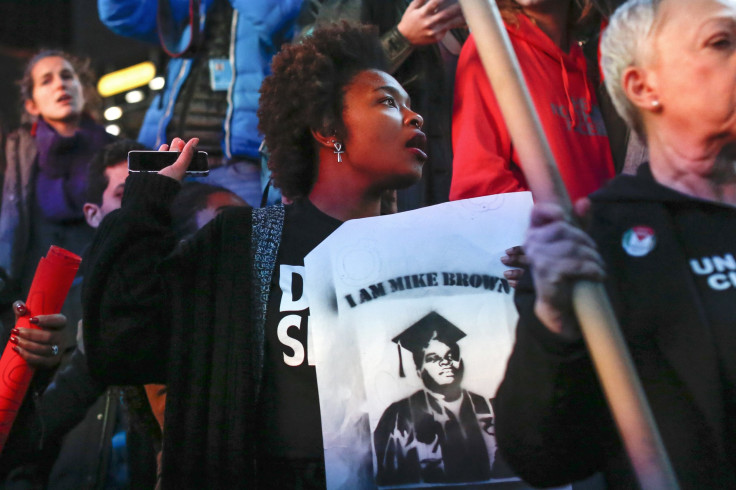 Ferguson protesters