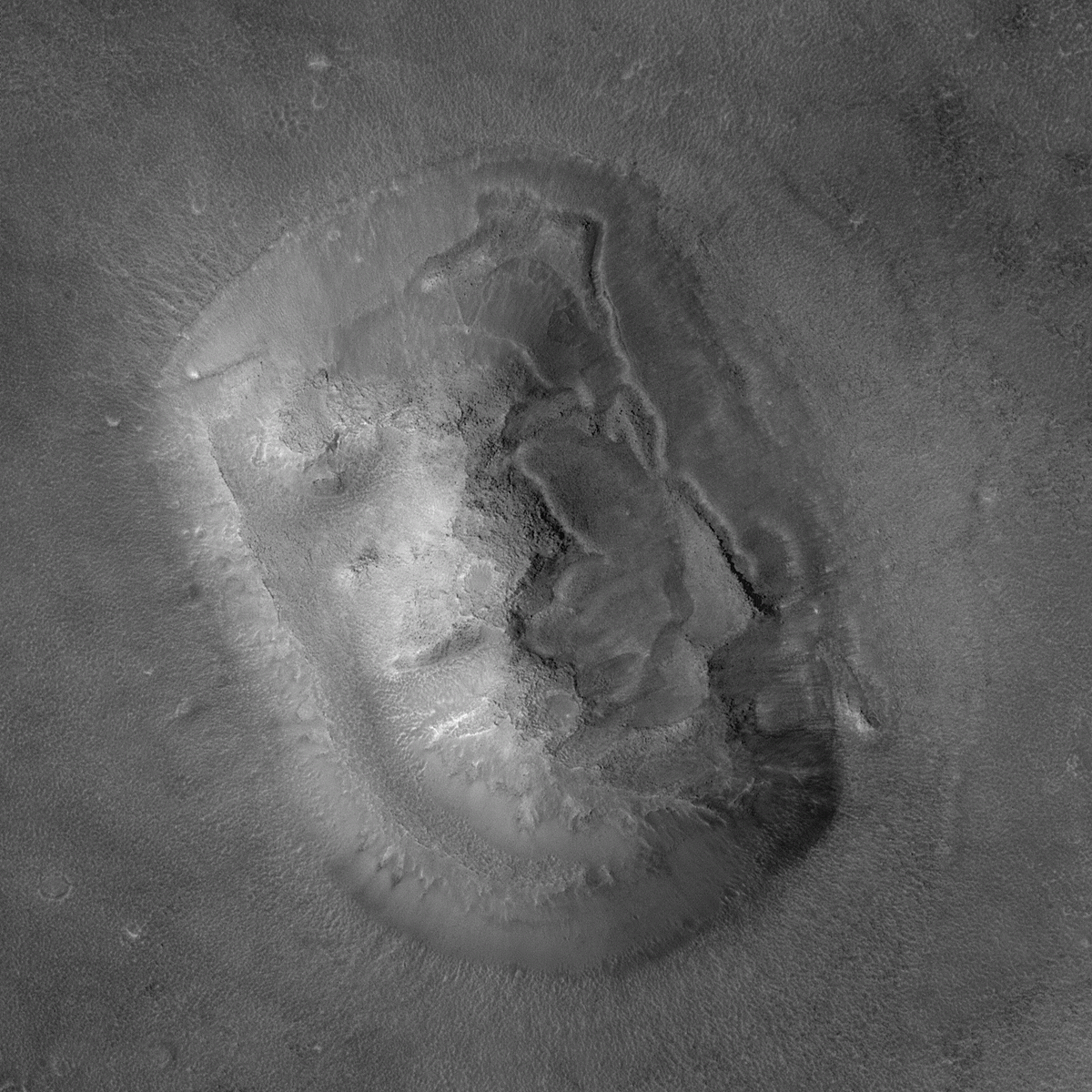 Face on Mars 2001