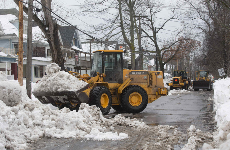 Snow in New York