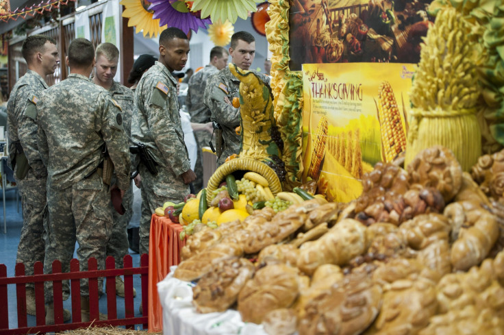 US Troops thanksgiving Kosovo