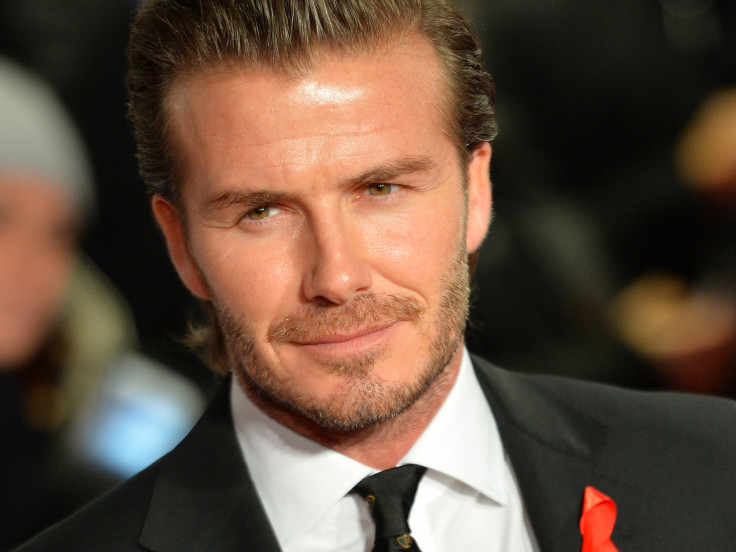 David Beckham car crash