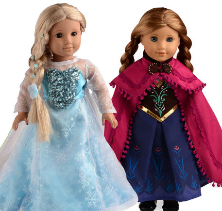frozen doll dresses