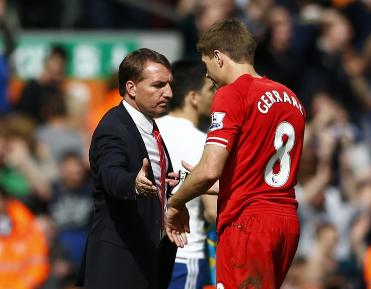 Brendan Rodgers, Steven Gerrard