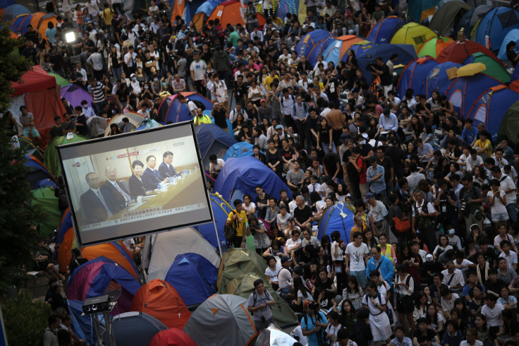 Pro-democracy protesters