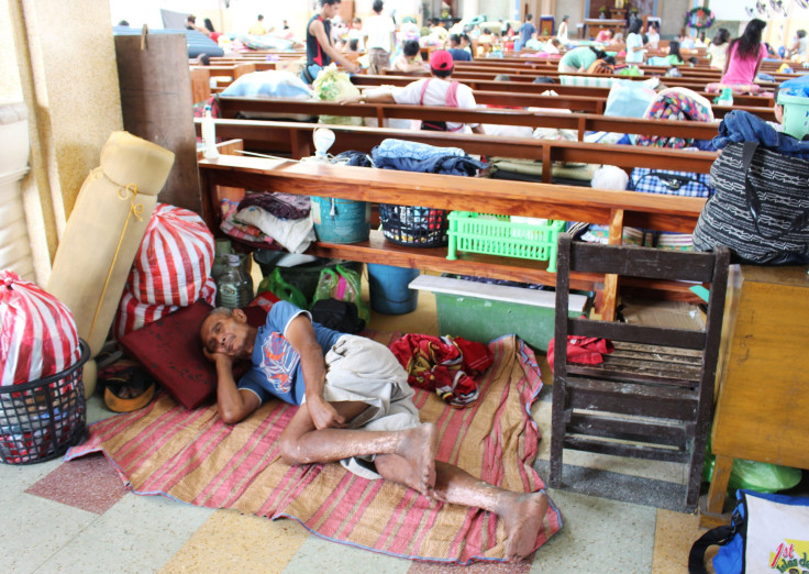 residnents evacuated_Philippines