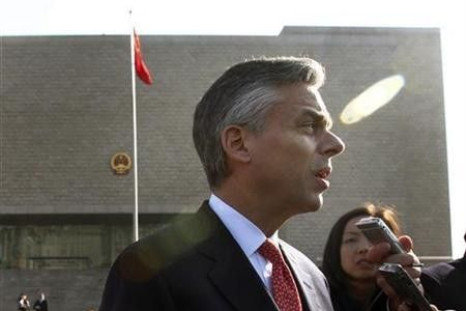 U.S. ambassador to China decries violence against media