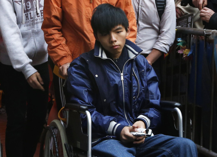 Student leader Joshua Wong