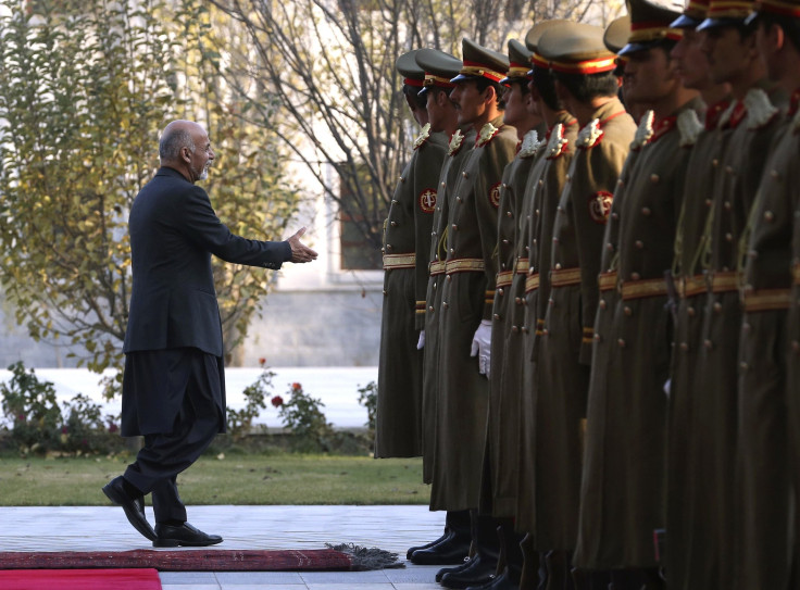 Afghan President with Hagel