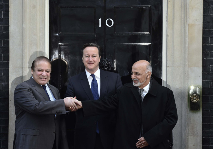 Nawaz Sharif, David Cameron, Ashraf Ghani
