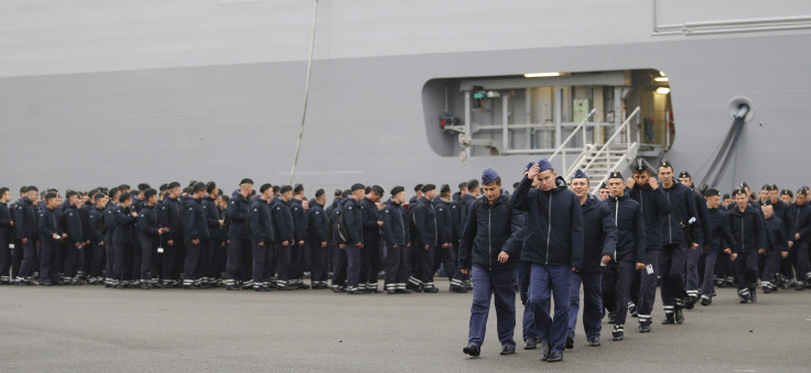 France, Russia Warship Dispute