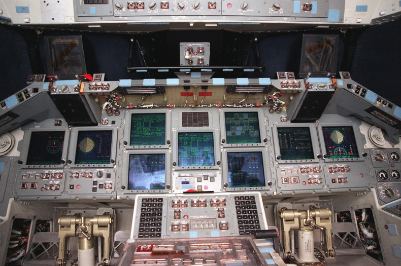 NASA Atlantis cockpit