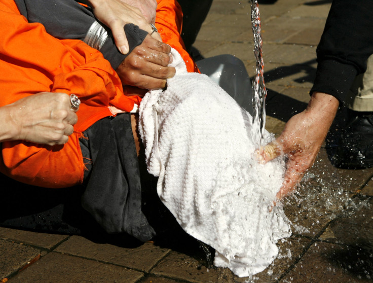 Waterboarding Demonstration 