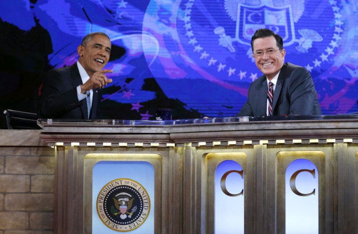 Obama Colbert Report
