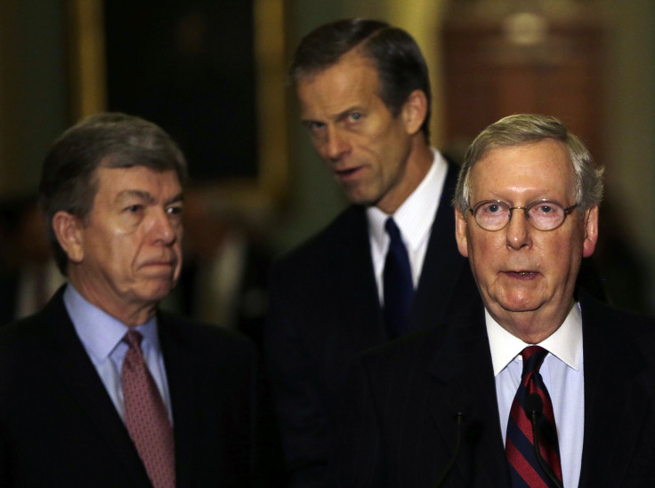 Senate Minority Leader Mitch McConnell