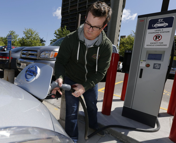 Nissan Leaf Charging Station