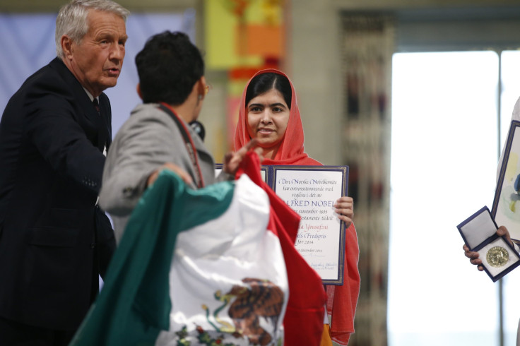 Mexican flag Nobel Peace Prize