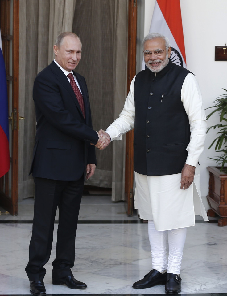 Modi Putin Reuters