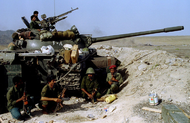 tank at al Anad military base