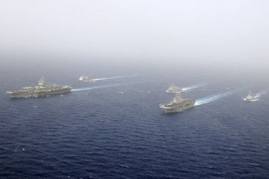 U.S. Navy Enterprise Carrier Strike Group 