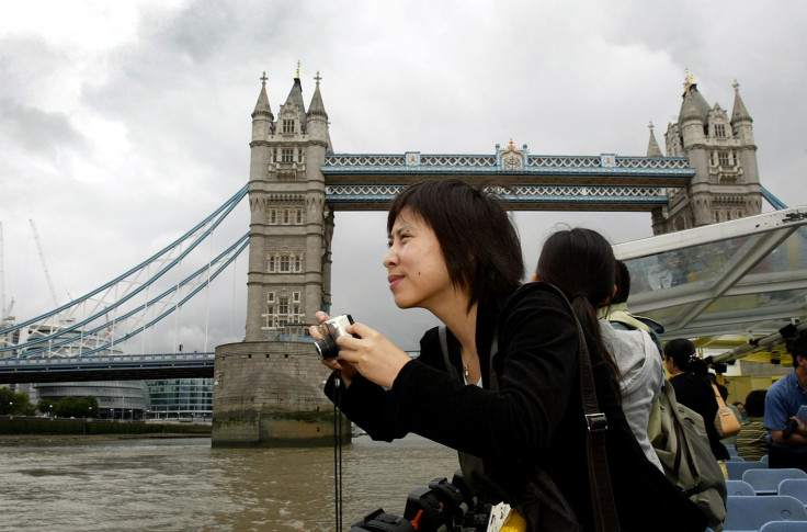 Chinese tourists London