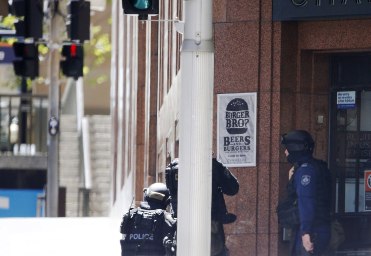 Police outside Lindt cafe in Sydney