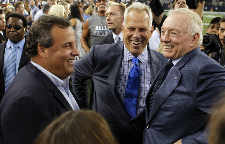 Chris Christie Jerry Jones