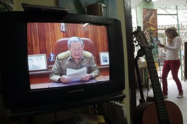 Raul Castro tv